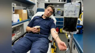 Paramedic Applies Coffee IV After Particularly Brutal Night Shift