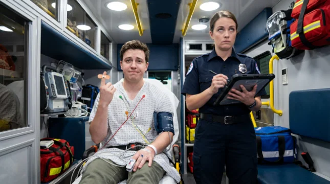 Patient With Paper Cut Arrives at ER Connected to All Available Monitors