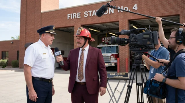 Chud Johnson Interviews Fire Chief on Department Budget Crisis