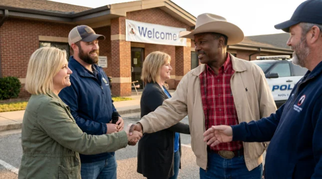 Fire Department Ceremony Goes Exactly as Planned for Once